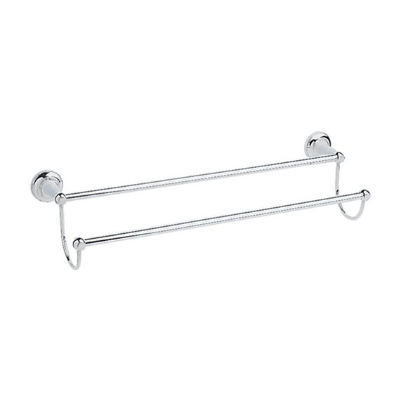 Clifton Double Towel Rail Chrome