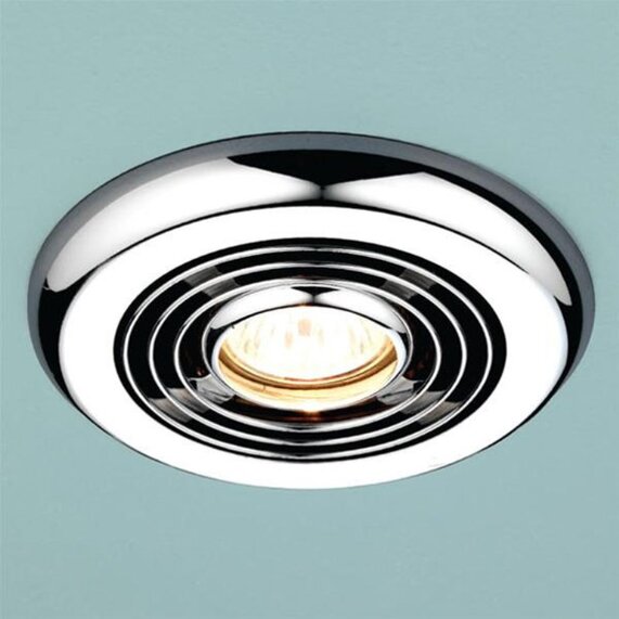 Turbo Inline Bathroom Extractor Fan Chrome