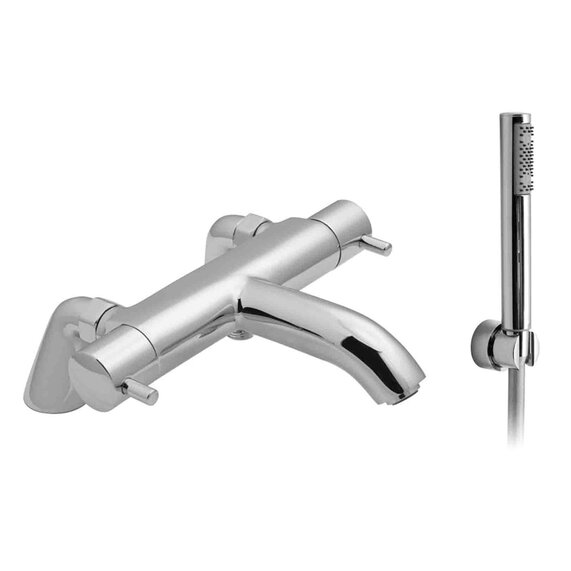 Cel Exposed Thermostatic Bath Shower Mixer