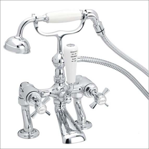 Dorchester Deck Bath Shower Mixer