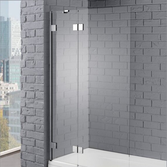 Hinged Bath Shower Screen