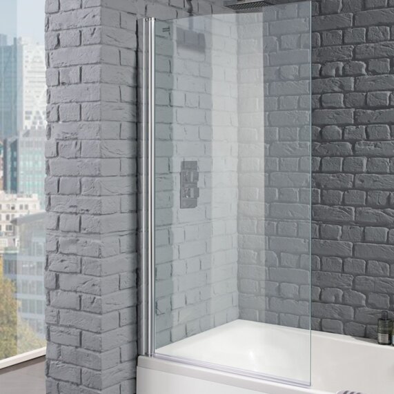 Bath Shower Screen Square 1400X800 8mm