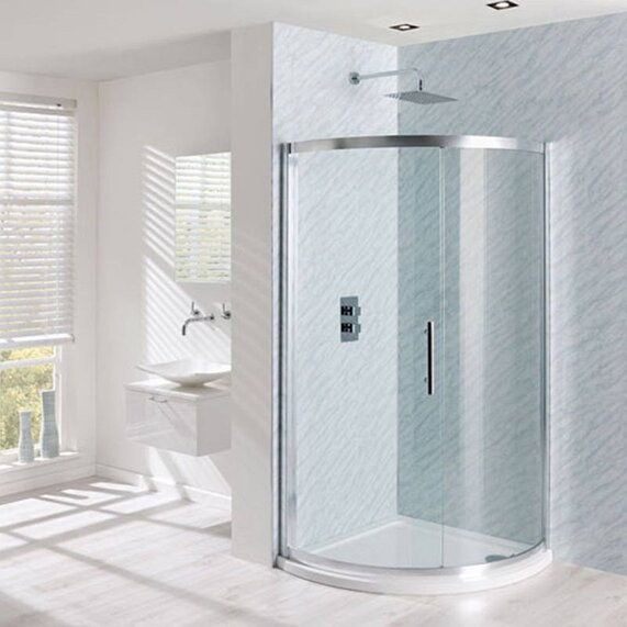 Hydropanel 600mm Tongue and Groove Shower Wall