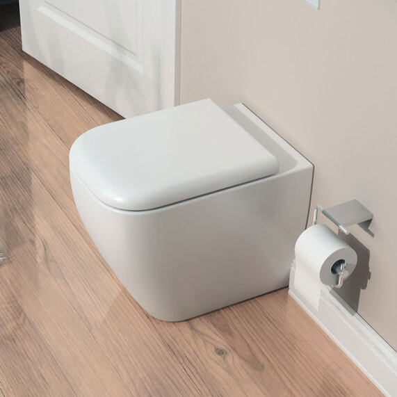 Metropolitan Back To Wall Toilet and Soft Close Seat