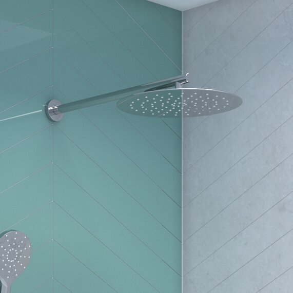 Round Wall-mounted Shower Head | RIA BRASSWARE