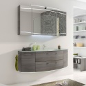 Cassca Bathroom Vanity Unit 2 Drawer 2 Door