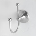 BC Designs victrion brushed chrome double robe hook
