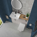oliver cashmere 1100 fitted furniture unit with vanity toilet