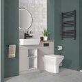 oliver 1200 cashmere vanity and toilet package