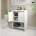 jasmine 600mm white floorstanding vanity unit