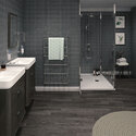 perform panel shower wall: zinc (various sizes, square edge or nu-lock)