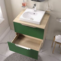 alani 600 green vanity square sink