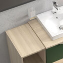 alani 1200 green vanity square sink