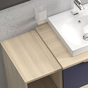 alani 1200 navy blue vanity square sink