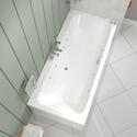 Top View Lifestyle Image for Vernwy 1600 x 800 14 Jet Whirlpool Bath with Lights