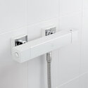 te Wall Mounted Exposed Thermostatic Shower Valve