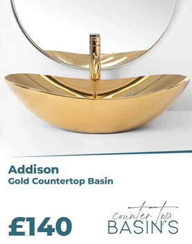 Gold Bathroom Basin - Modern Basins 