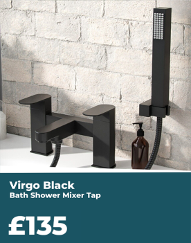 Matt Black Shower Mixer Tap