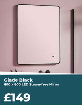 Glade Black Steam Free Mirror 