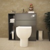 Extra Product Image For Patello Back To Wall 800Mm Combination Unit Grey 2