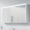 Extra Product Image For Solitaire 6010 Bathroom Mirror Cabinet with LED Canopy Lights