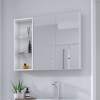 large bathroom mirror with storage 