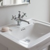 Close-up Image of Burlington Semi Pedestal Sink