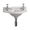 Burlington Curved Cloakroom Basin