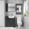 LUXURY WHITE VANITY UNIT AND STORAGE 