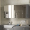 Extra Product Image For Oliver 1700 Fitted Furniture Suite: Combination Vanity Unit, Toilet, Wall Storage & Mirror Cabinets 2