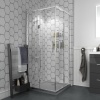 Corner Shower Cubicle for Bathroom Shower Suite 