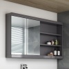 Bathroom Mirror Unit with 2 doors and storage