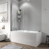 Petite Whirlpool 1400x700 Straight Bath