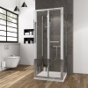 bifold shower enclosure