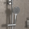 Petteril Round Shower Rail Kit