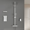 Twiss Square Shower Rail Kit