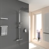 Twiss Square Shower Rail Kit