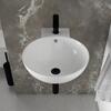 Extra Product Image For Tesla Round Wash Basin Niagra Taps 1