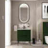 Alani 600 Cloakroom Suite Green