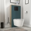 Alani 600 Cloakroom Suite Petrol Blue