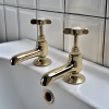 Beaumont Traditional Gold Bath Taps