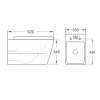 Extra Product Image For Laverne Wall Hung Toilet Dimensions Min 1