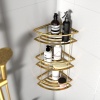 BC Gold Triple Shower Basket