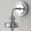 Glass Wall Light: 1 Bulb