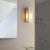 Glass Wall Light: 1 Bulb