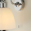 Metal Wall Light: 1 Bulb