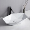 Brett White Countertop Basin