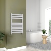 sultan white designer towel radiator