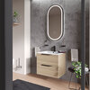 Alani Oak 600 White Basin