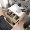 Alani Oak 600 White Basin